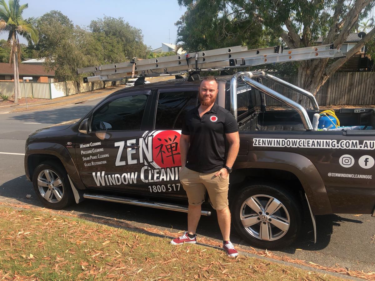 The start of Zen Window Cleaning on the Gold Coast in 2019